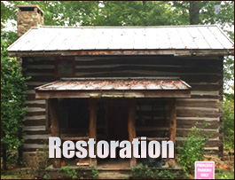 Historic Log Cabin Restoration  Twinsburg, Ohio